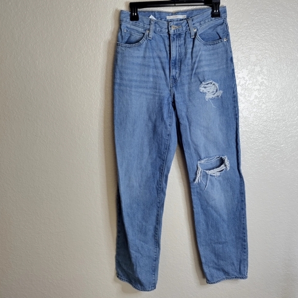 Levi's '94 Baggy Distressed Jeans Relaxed Sz 26 - Picture 2 of 12